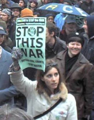 From "Anti-war Photos from Tornoto"